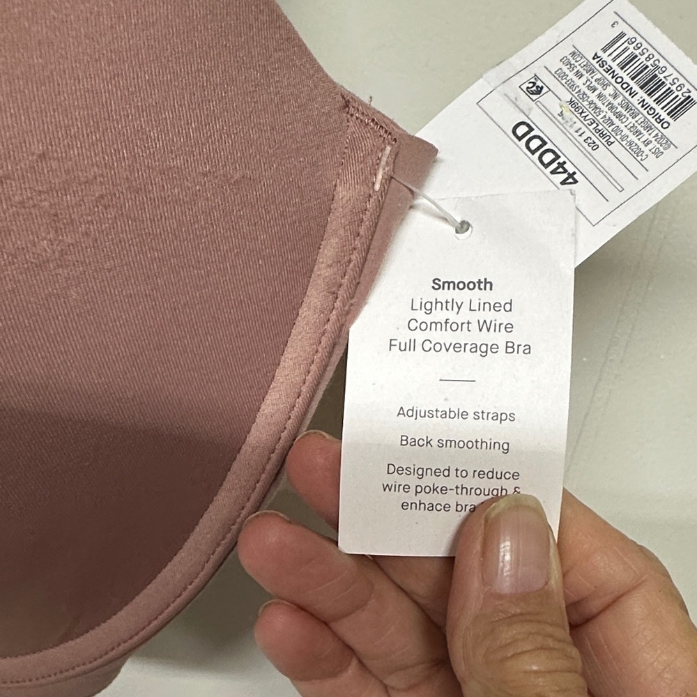 Auden Mauve Underwire Bra - Picture 4 of 14